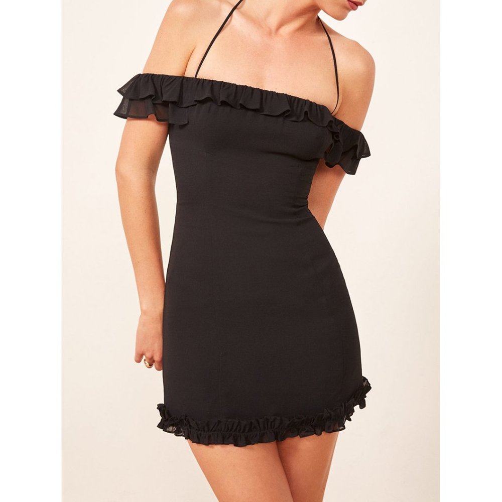 Reformation Charming Little Black Dress